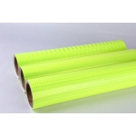 Reflective Sheeting - Fluorescent Yellow Reflective Honeycomb PVC Vinyl Sheeting